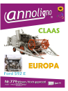 CLAAS Mähdrescher Typ Europa Bild- Bedienungsanleitung & Bild- Ersatzteilliste & Ford Motor Typ 592 Bild- Ersatzteilliste - annoligno 779